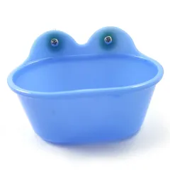 Small Parrot Peony Tiger Skin Bath Basin Food Bowl Food Box - Oval Bathtubblue - View 1