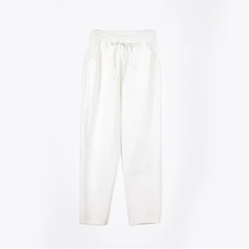 Women's Spring New Cotton Fashion Pants White - Shop at LoveMi