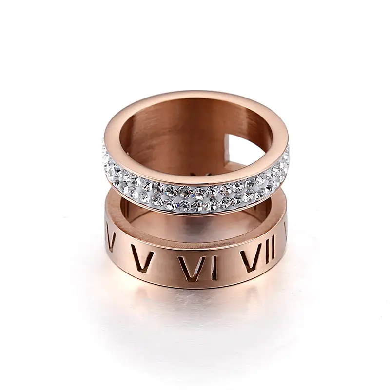 Personality Roman Scripture Ring Trendy Personality