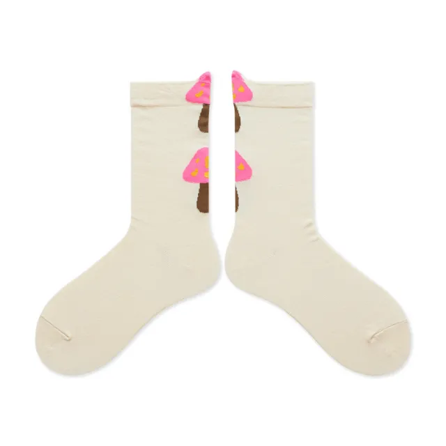 Cartoon Zoo Cute Animal Jacquard Three dimensional Hand Stitched Ball Pile Pile Women's Socks Stereoscopic Mushroom - Shop at LoveMi