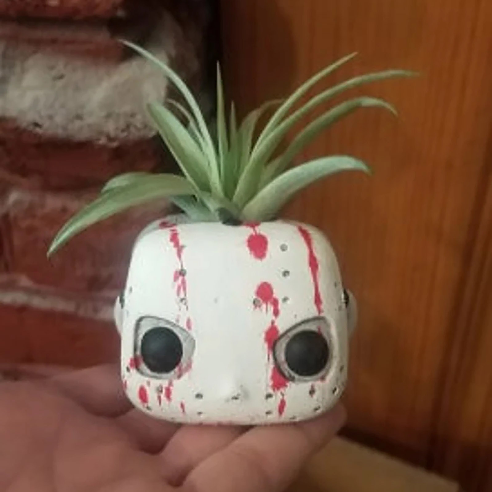 Title 3, Resin Decorations Horror Villain Plant Flowerpot