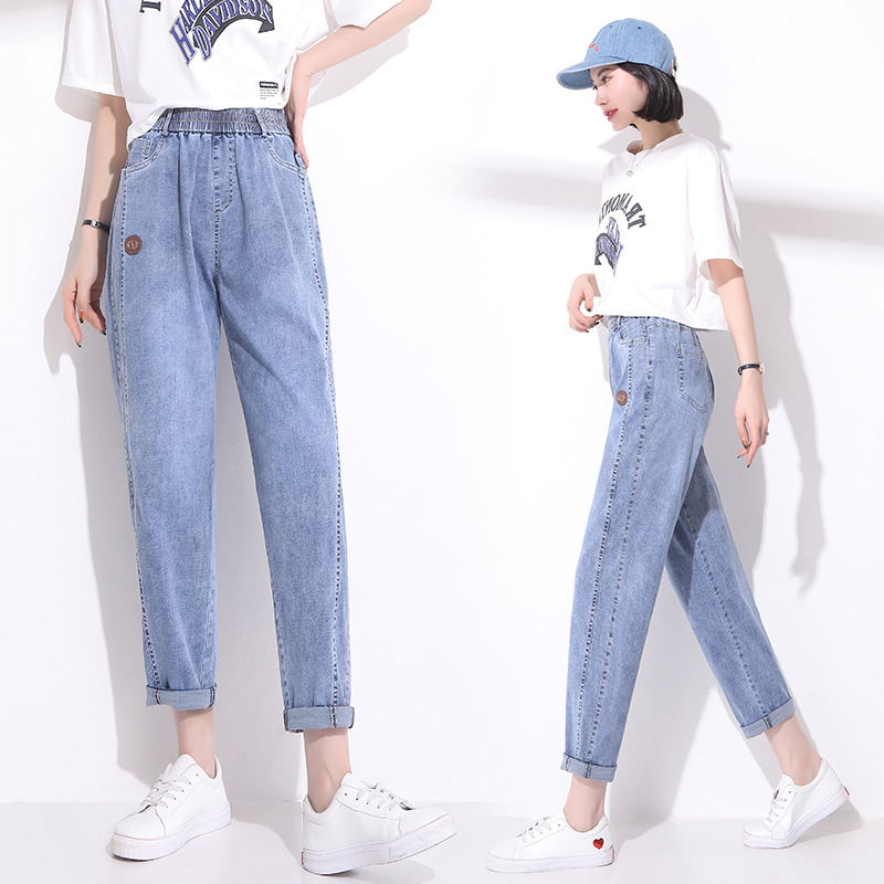 Loose Straight Casual Daddy Carrot Pants