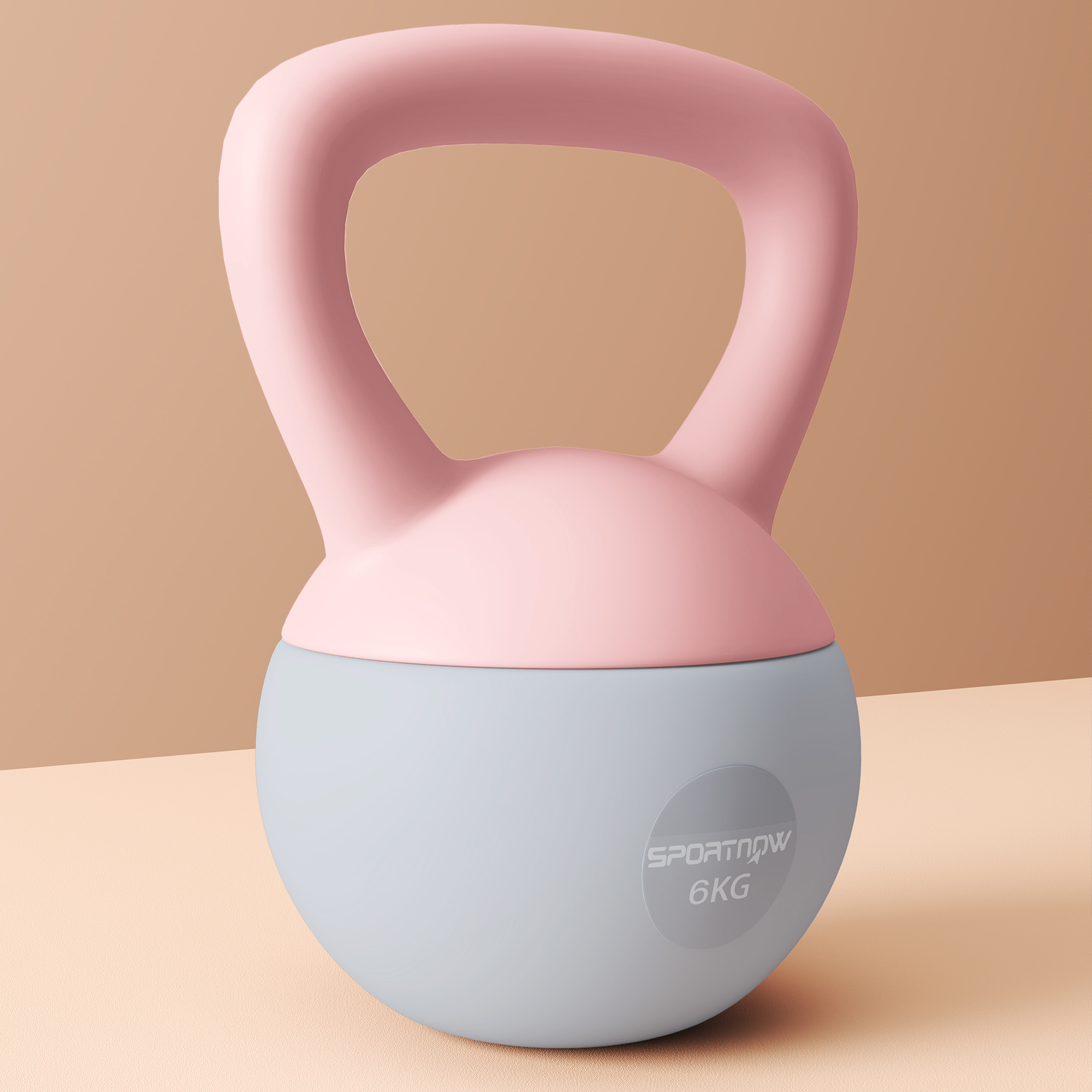 6Kg Soft Kettlebell With Anti Slip Handle, Suitable For Home Gym — image 2