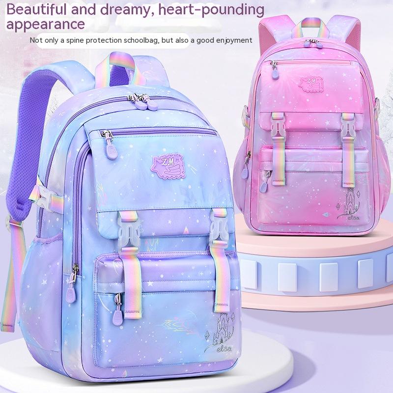 Title 1, Student Schoolbag Lightweight Girl Gradient Bac...