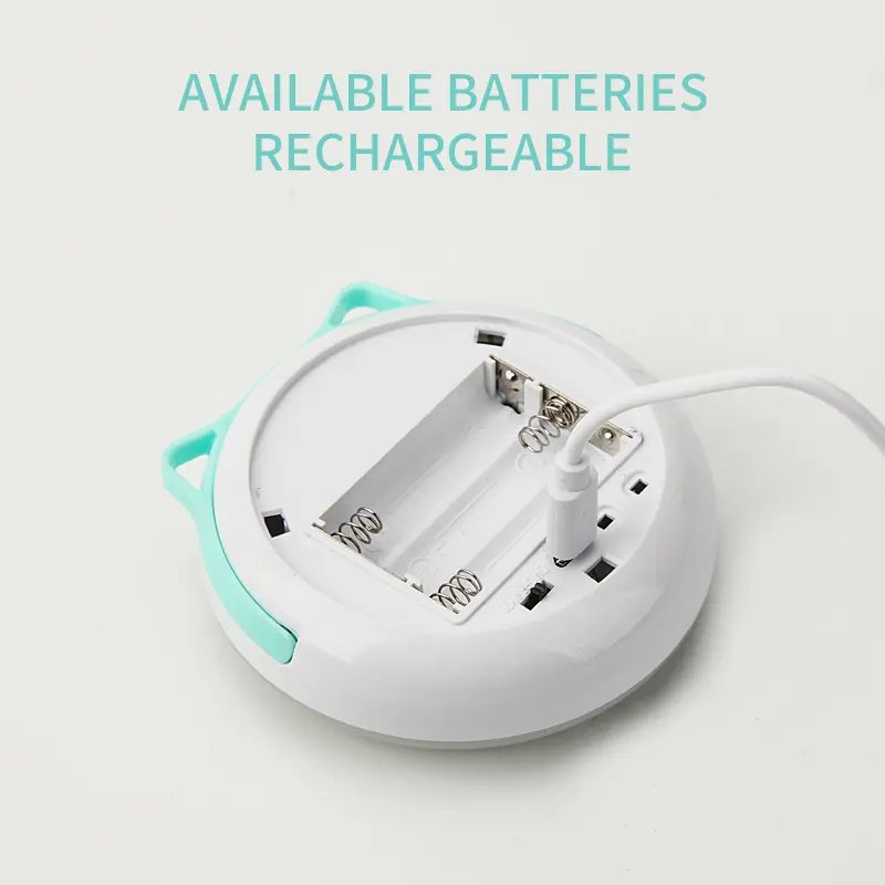 Human Body Induction Light LED Small Night Light Charging Pool Type Bedroom Bedside Staircase Corridor Cabinet Night Light Induction Wall Light