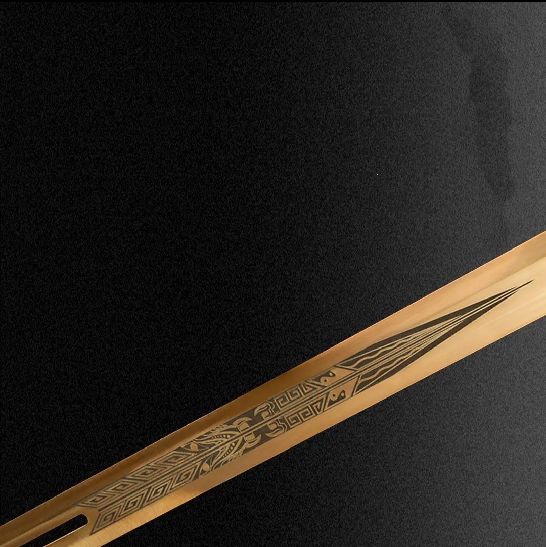 Jinsheng Integral Precious Sword High Manganese Steel Self-Defense Cold Weapon  Collection-Grade Unsharpened