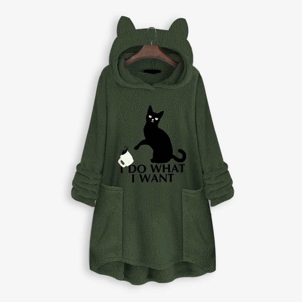 Title 4, Cat hooded hoodie