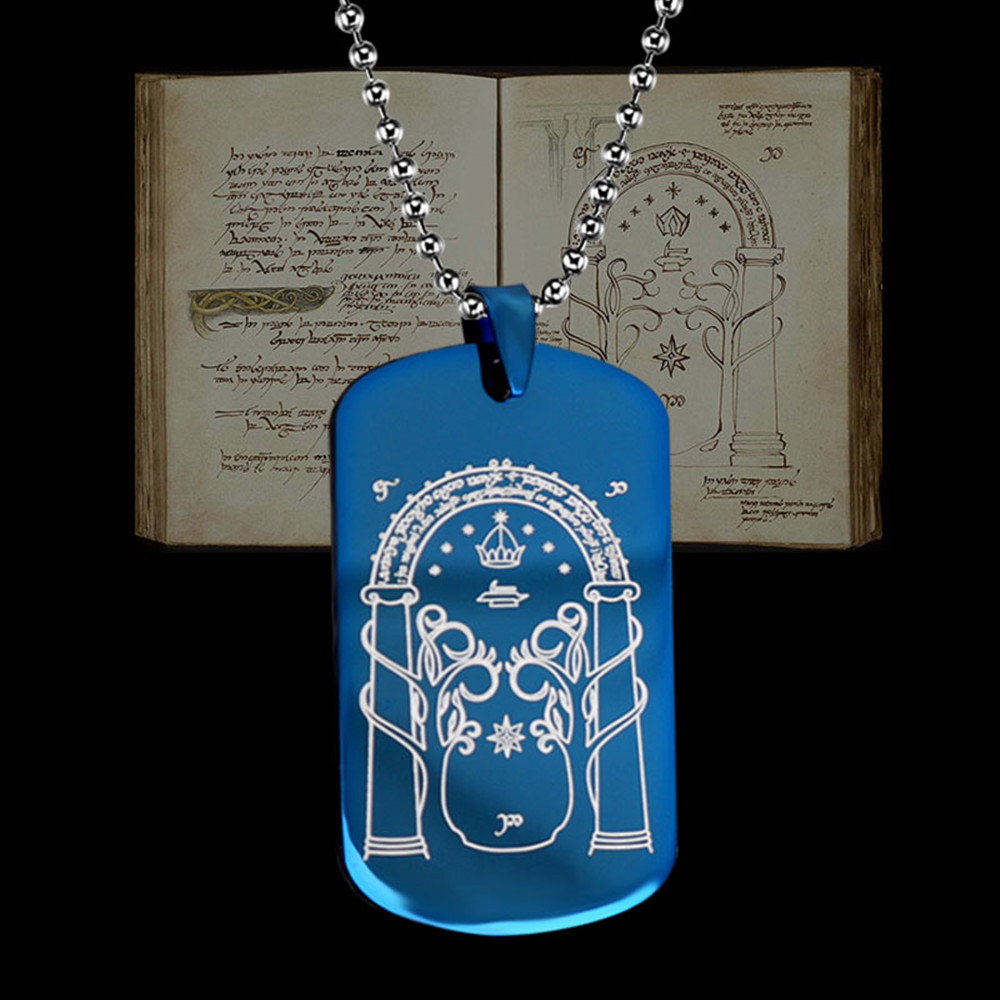 Pendant Necklace Men's Personality Magic Door Pendant