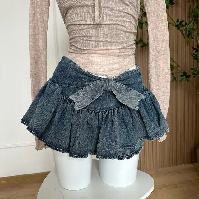 Butterfly Denim Skirt For Women - Shop at LoveMi