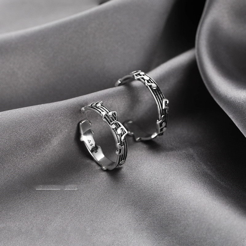 Music Note Ring Female Fashion Personality
