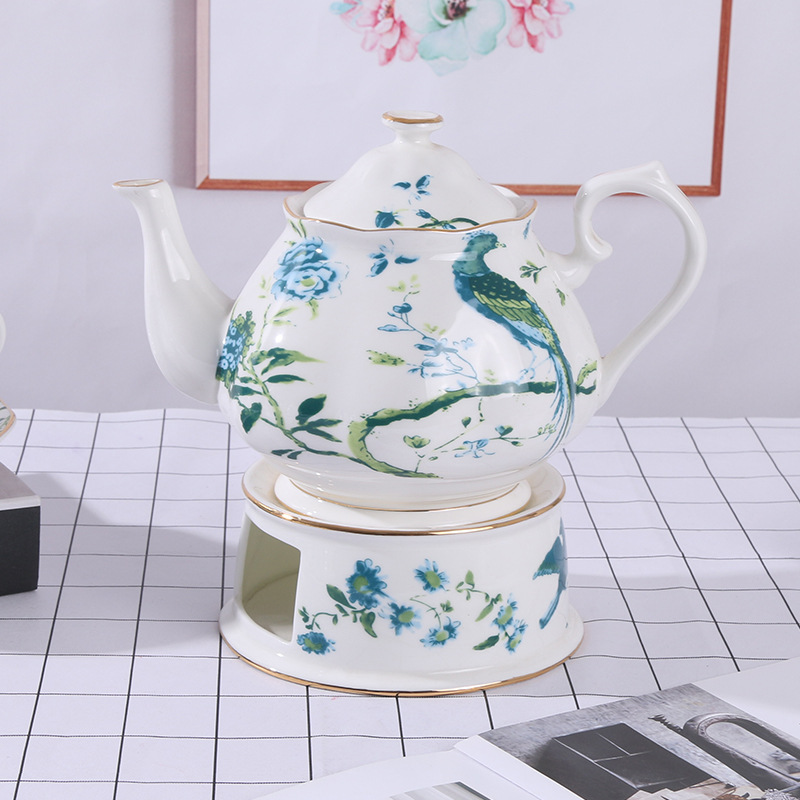 Title 4, Green Phoenix Afternoon Tea Bone China Coffee C...