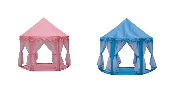 Children's Tent Indoor And Outdoor Hexagonal Princess Castle Tent Play House 5