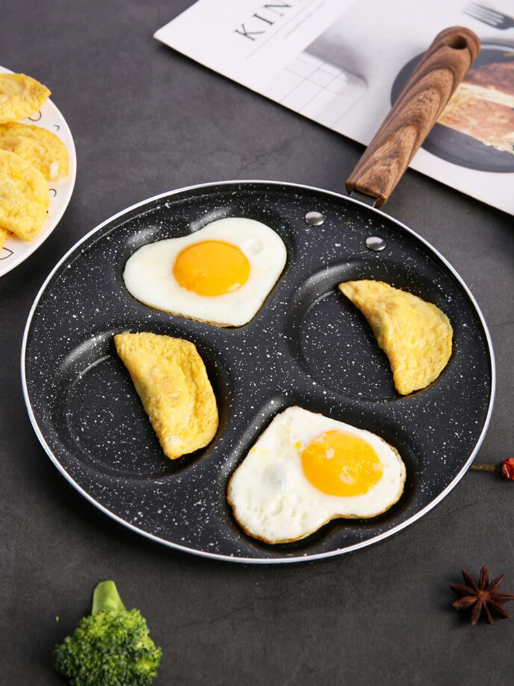 Title 1, Flat Bottom Non-stick Frying Pan Restaurant Egg...