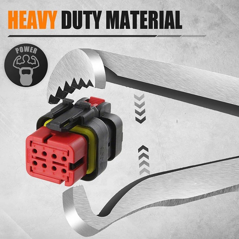 3x Electrical Connector Disconnect Pliers For Cars Automotive Plug Removal Plier — image 6