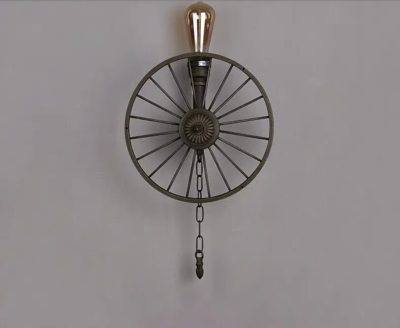 Retro Water Pipe Wall Light Industrial Style Dining Room