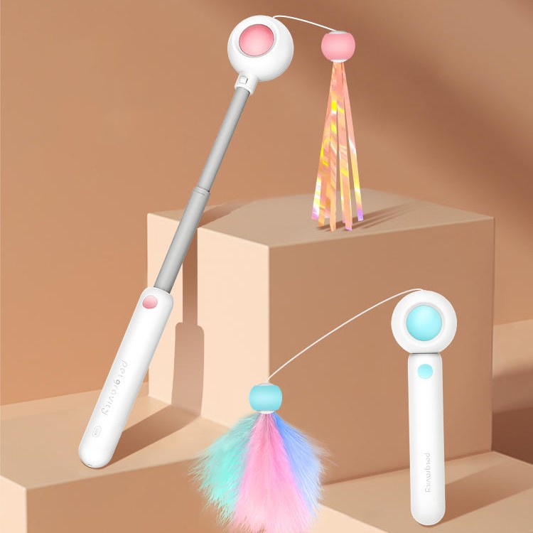 Retractable Chewable Cat Toy