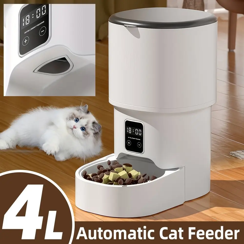 4L Pet Cat Feeder Automatic