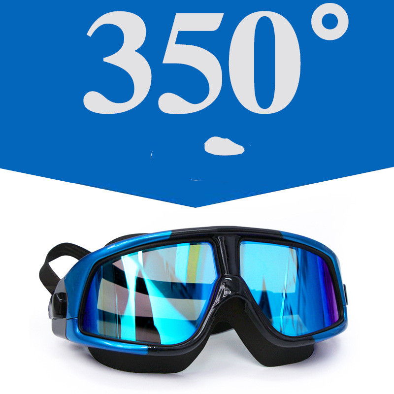 Title 3, Goggles Electroplating Waterproof Big Frame Tra...