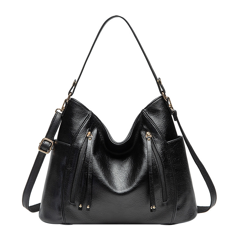 Fashion Women's Bags New Women's Handbags Shoulder Messenger Bag Black - Shop at LoveMi