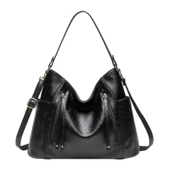 Fashion Women's Bags New Women's Handbags Shoulder Messenger Bag - Black - View 1
