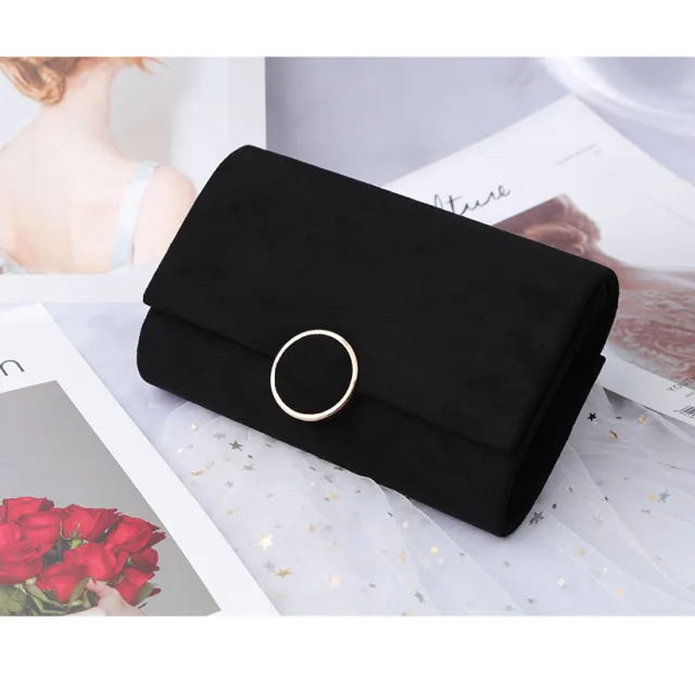 Clutch Bag Red Dress Chain Lady Bag Black - Shop at LoveMi