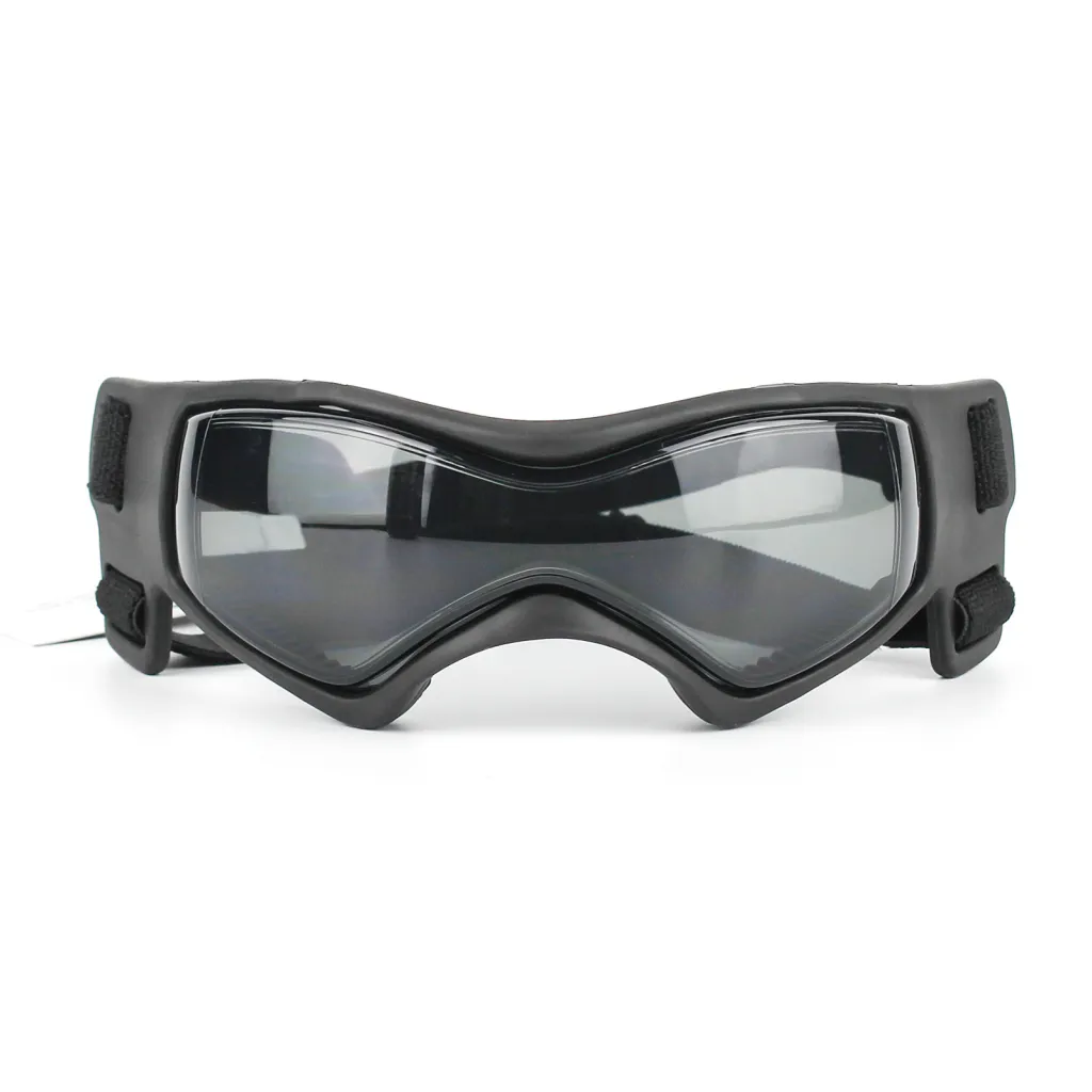 Pet And Dog UV Protective Goggles - Black
