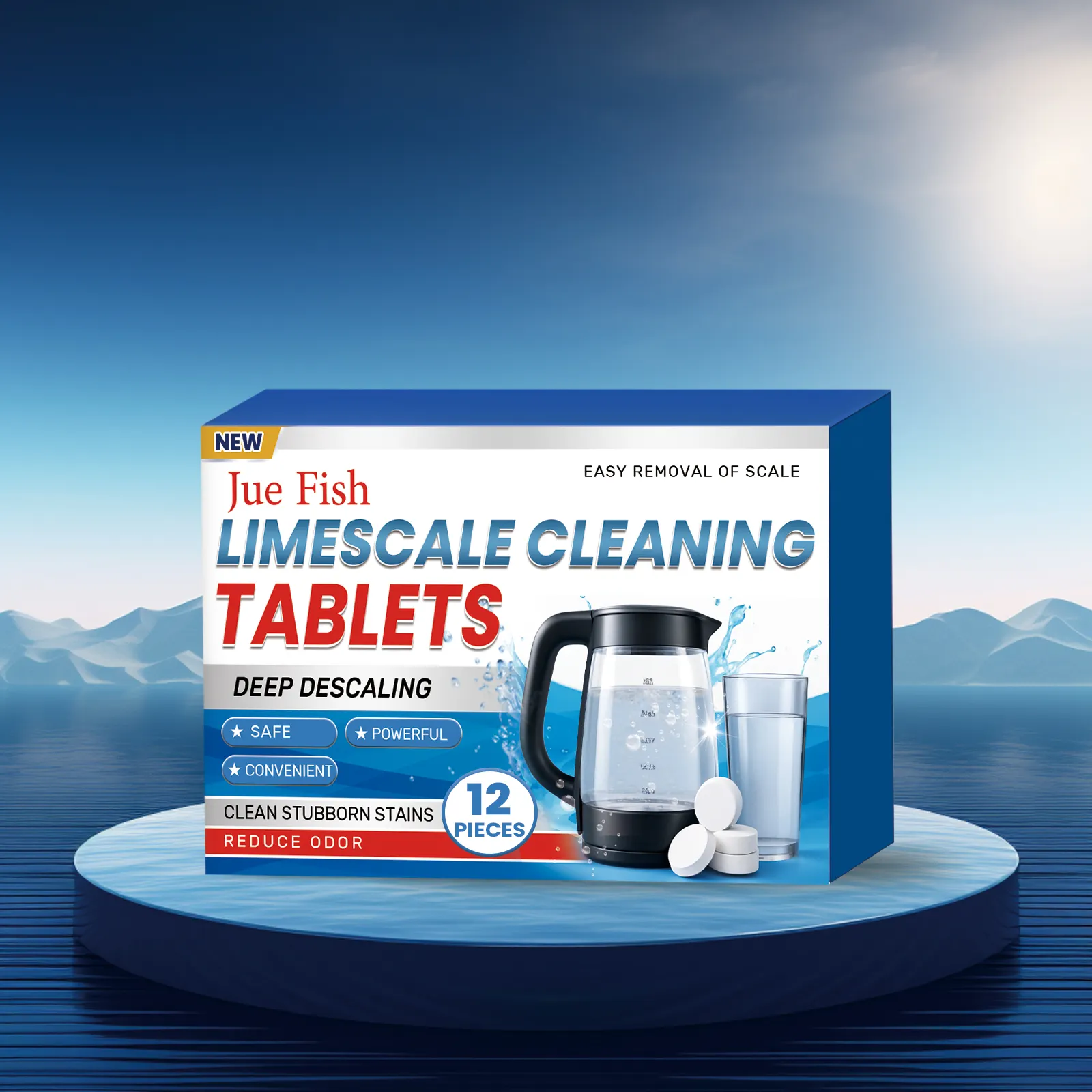Water Kettle Cleaning Effervescent Tablets 12pcs1box