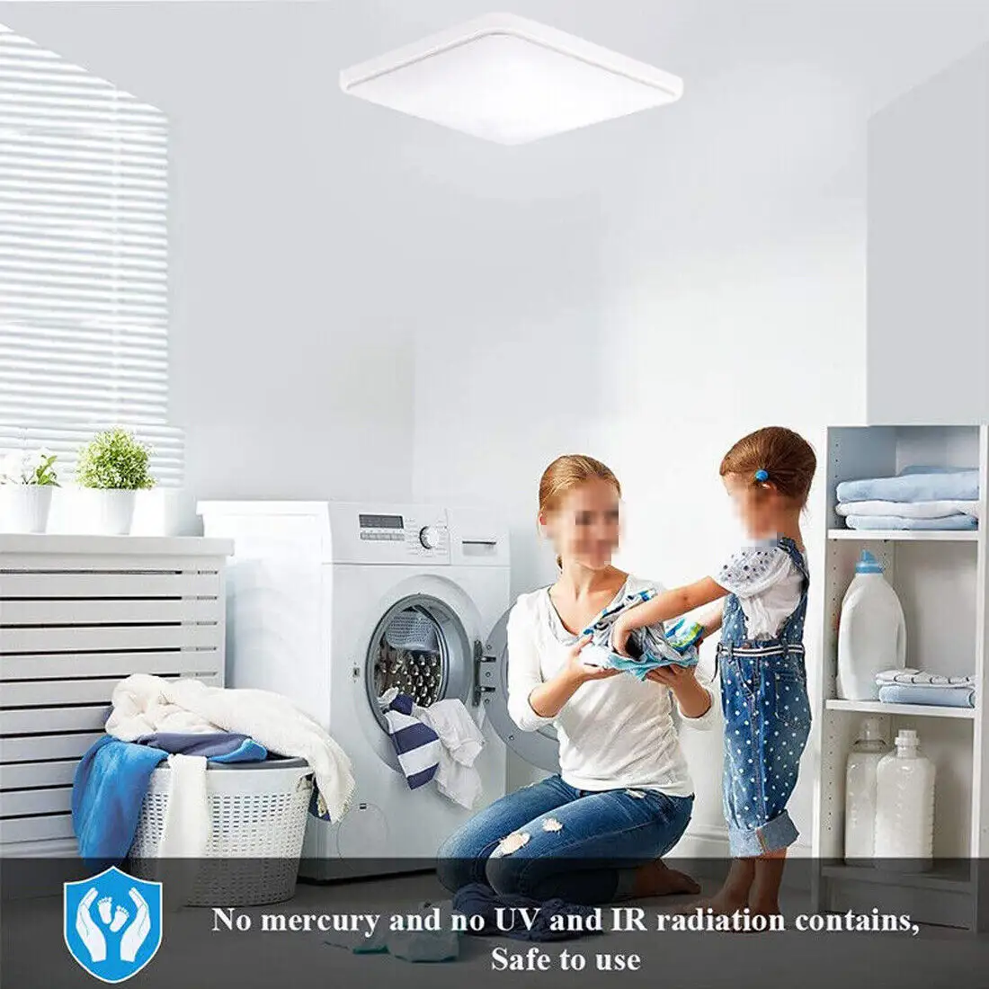 Square Ceiling Lamp, 24W