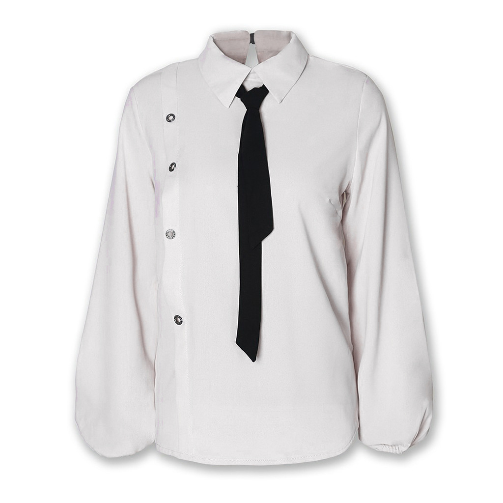 Title 5, Ladies Style Shirt With Knotted Neckline