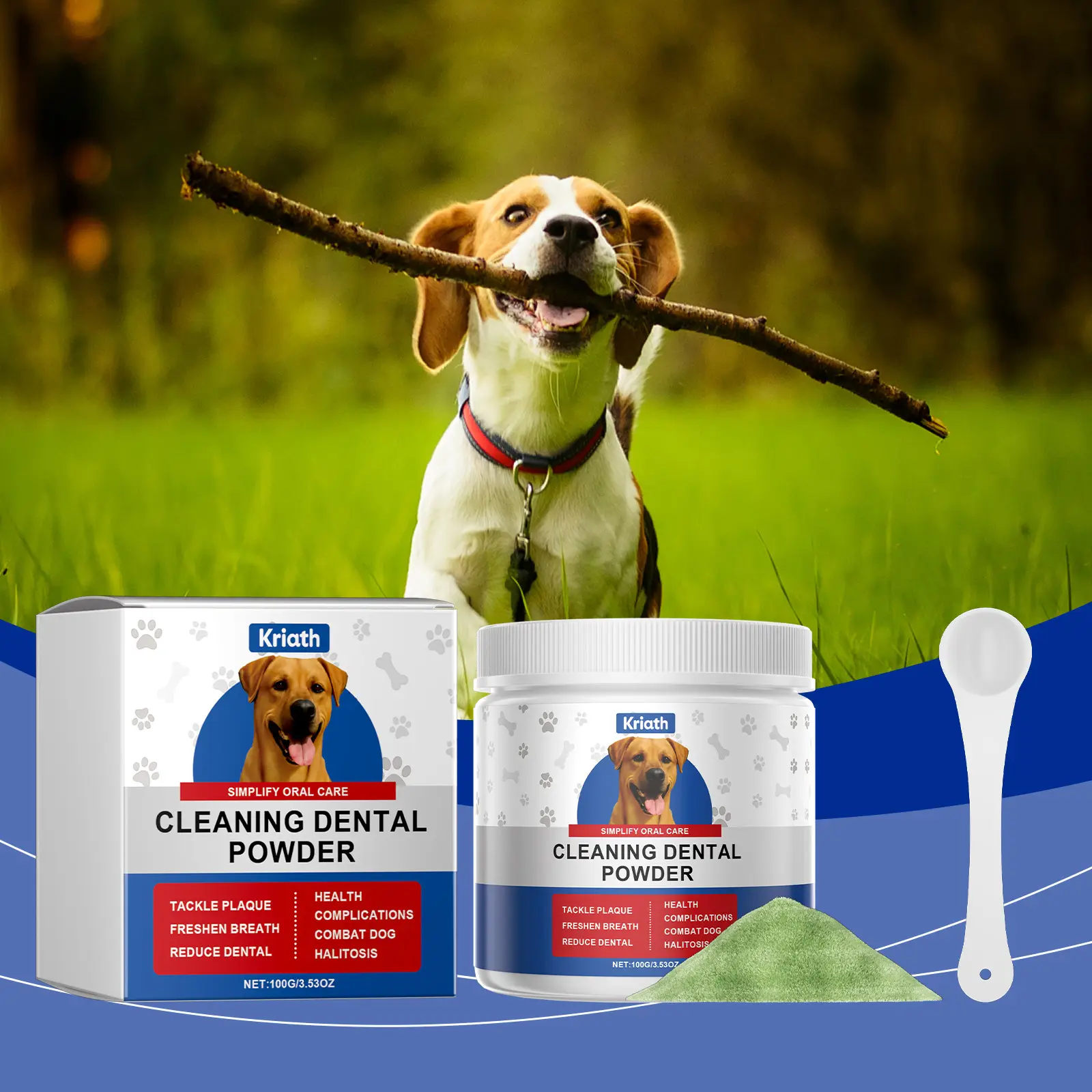 Dog Teeth Cleaning Powder