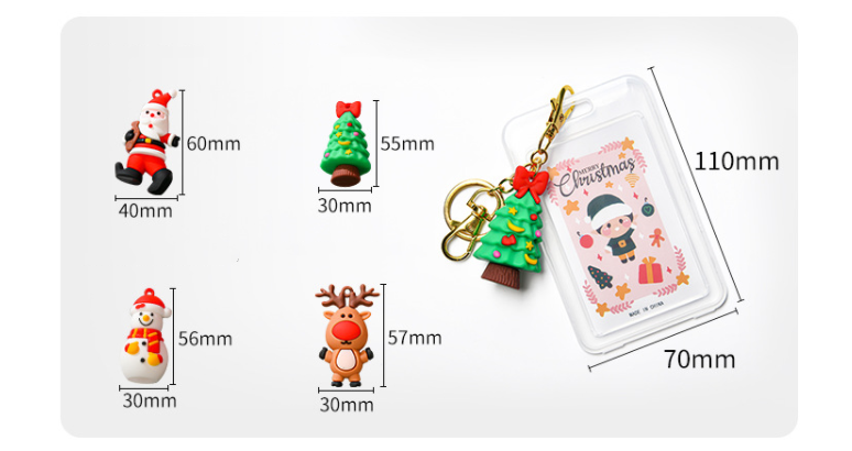 Title 1, Christmas Waterproof Silicone Card Set