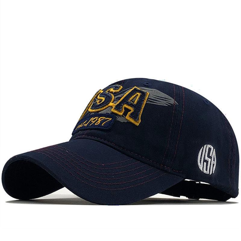 Women's Eagle Embroidered Baseball Navy - Shop at LoveMi