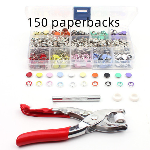 9.5MM Hollow Color Five Prong Button — foto 12