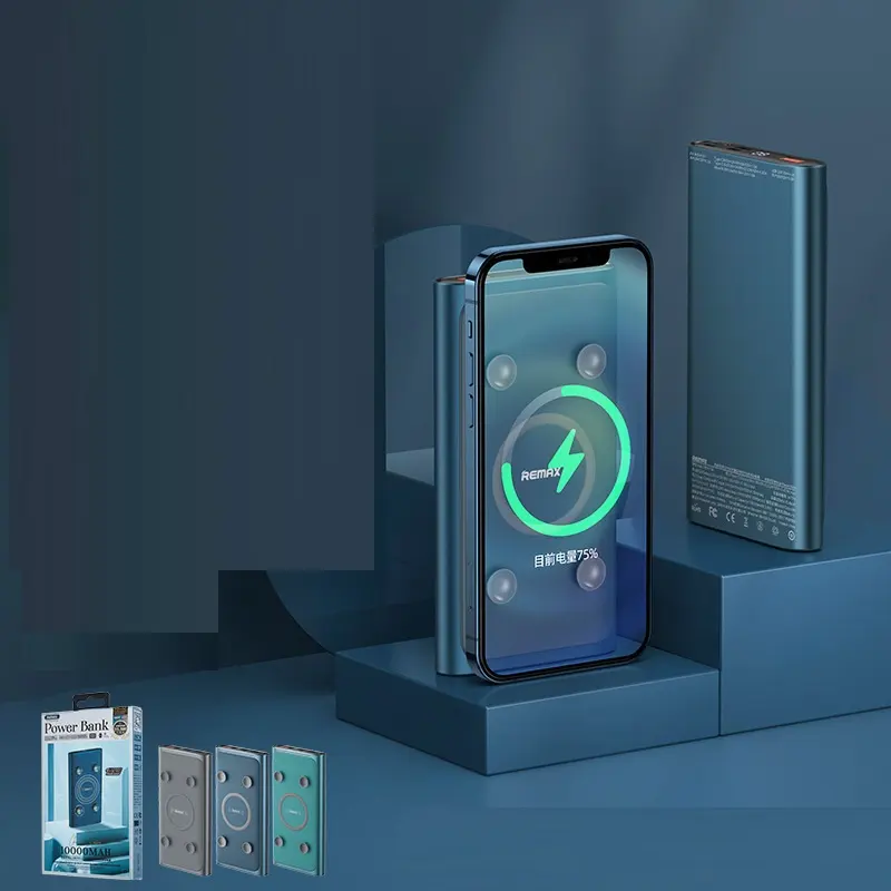 Sucker 22.5W Fast Charging 15W Wireless Power Bank