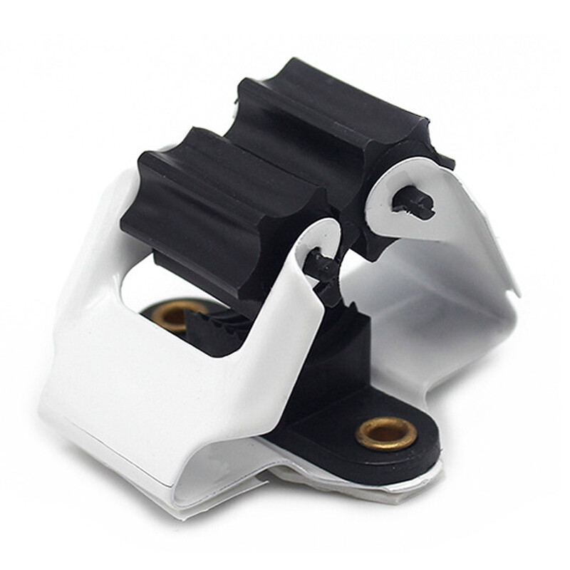 10 Pack Clip Mop Broom Holder Brush Handle-Tool Hanger Wall Mounted Storage Rack