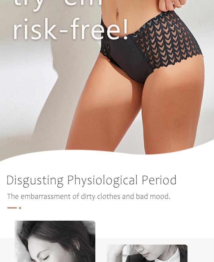 Title 3, Breathable High Waisted Triangular Physiologica...