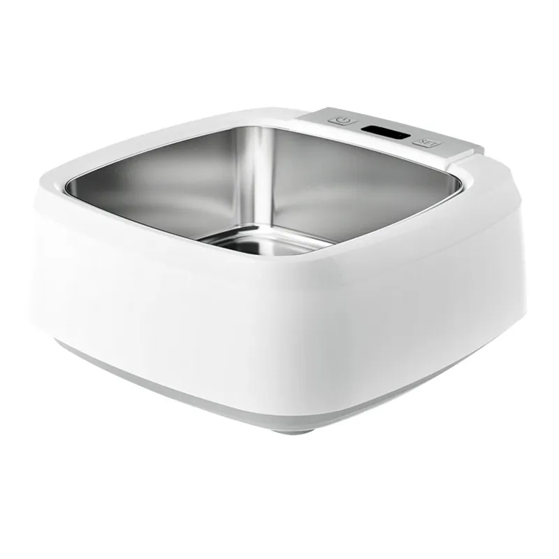Round Stainless Steel Smart Heating Bowl Feeder - Square