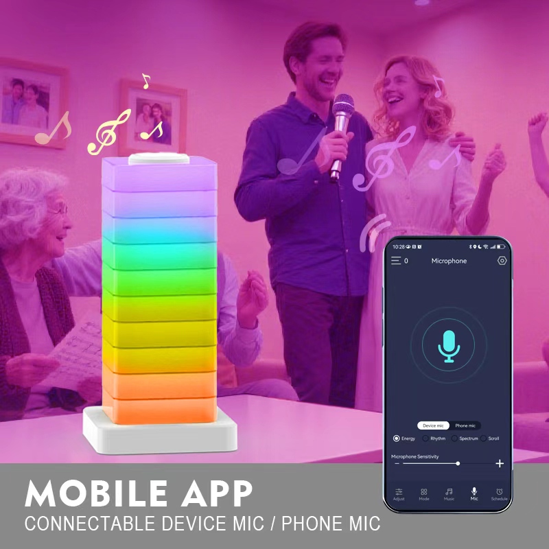 Stackable DIY RGB Ambient Light,Custom Mood Lighting For Every Space — foto 3