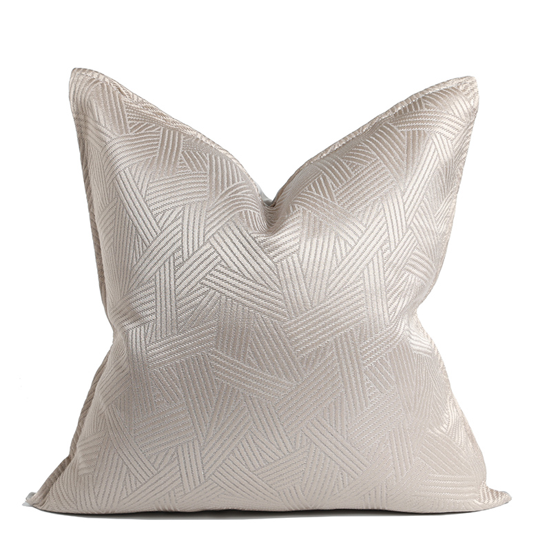 Simple Modern Grey Sofa Cushion