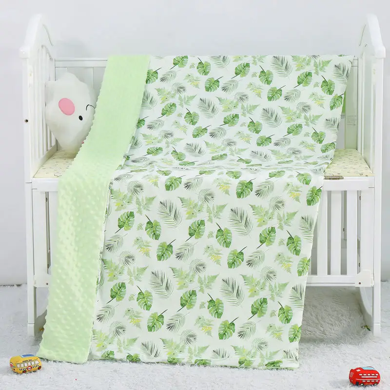Cartoon Baby Blankets for Children to Appease Peas