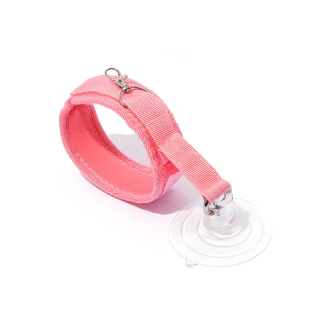 Cats Collar Bathing Fixed Suction Cup Puppy Bath Neck Collars Accessories Professional Kittens Necklaces Portable Pet Products Pink - Shop at LoveMi