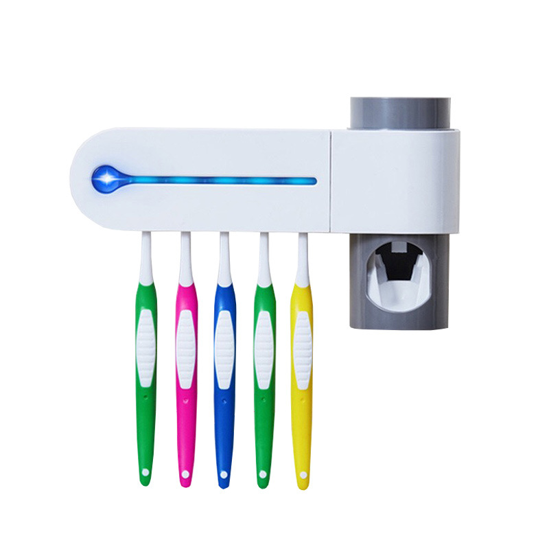 Ultraviolet Toothbrush Perforated Wall-mounted Sterilizer Without Plug-in Function