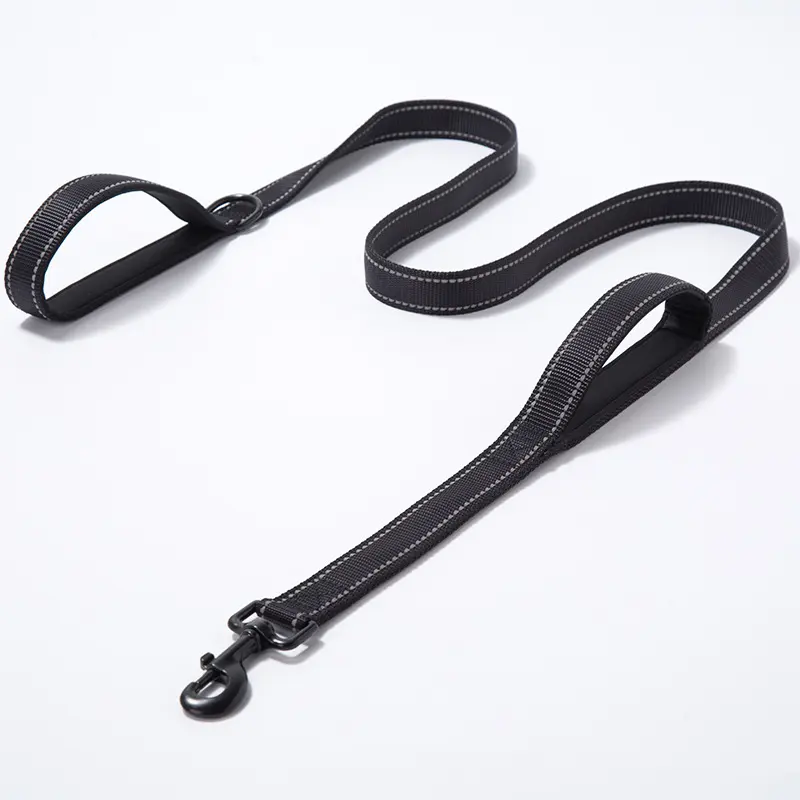 Pet Products Leash Nylon Double Thickened Reflective Dog