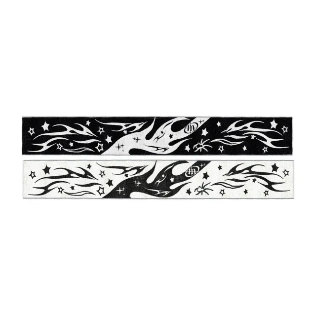 Scarf Female Autumn And Winter Imitation Cashmere Shawl Thickened To Keep Warm Black - Shop at LoveMi