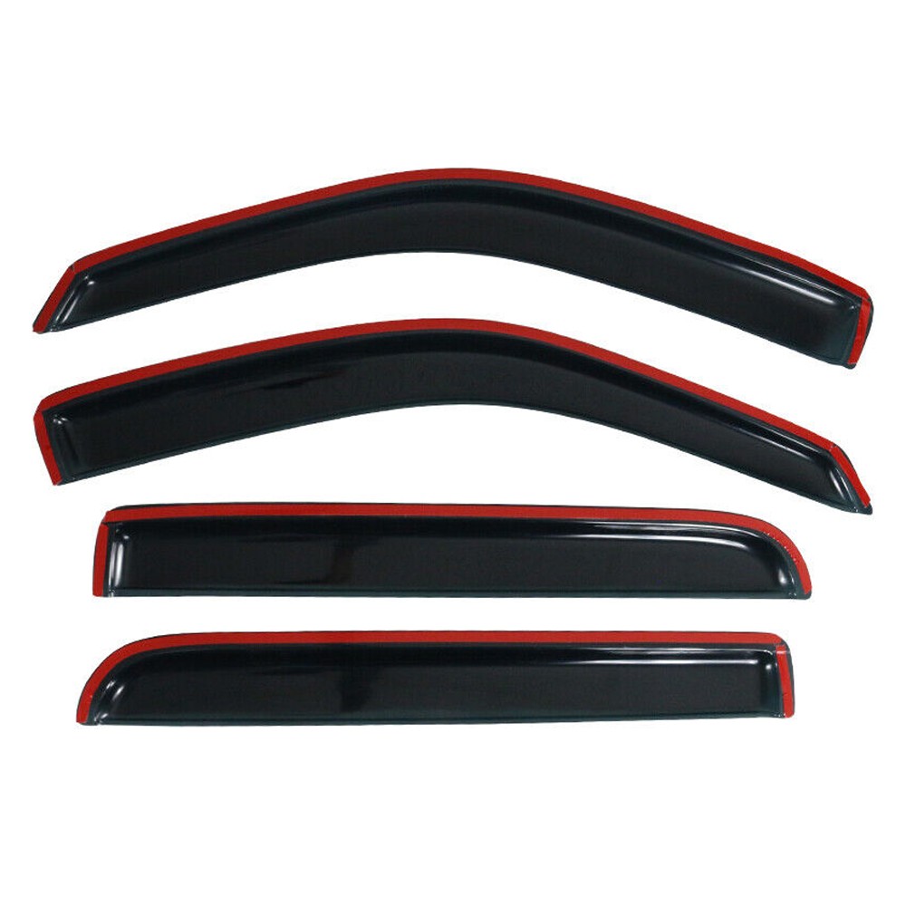 Fits 02-10 Ford Explorer 03-05 Lincoln Aviator Window Visors Rain Sun Guard Vent