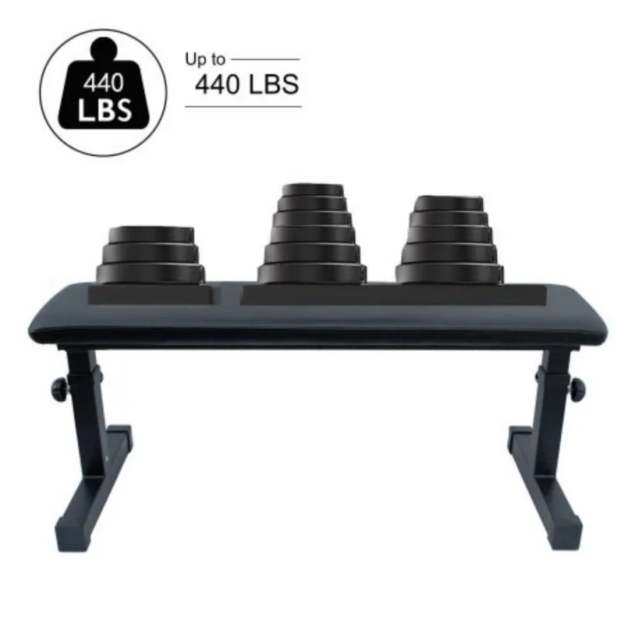 Home Comfort Design Flat Dumbbell Bench Strength Training