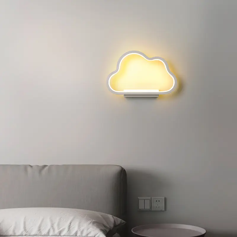 Bedroom Bed Background Wall Decoration Simple Children's