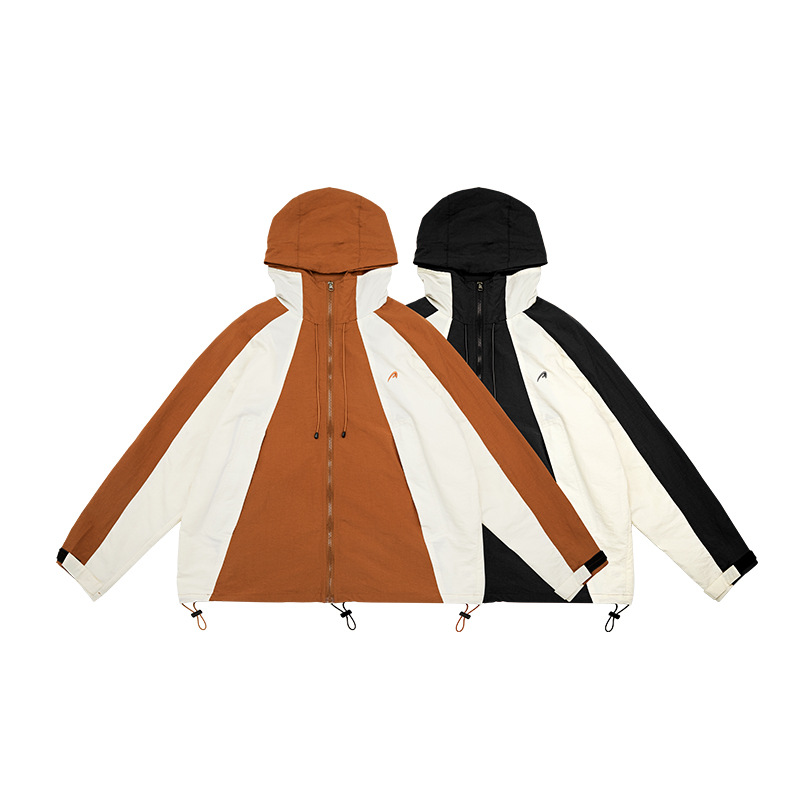 Men's Frock Outdoor Hooded Jacket