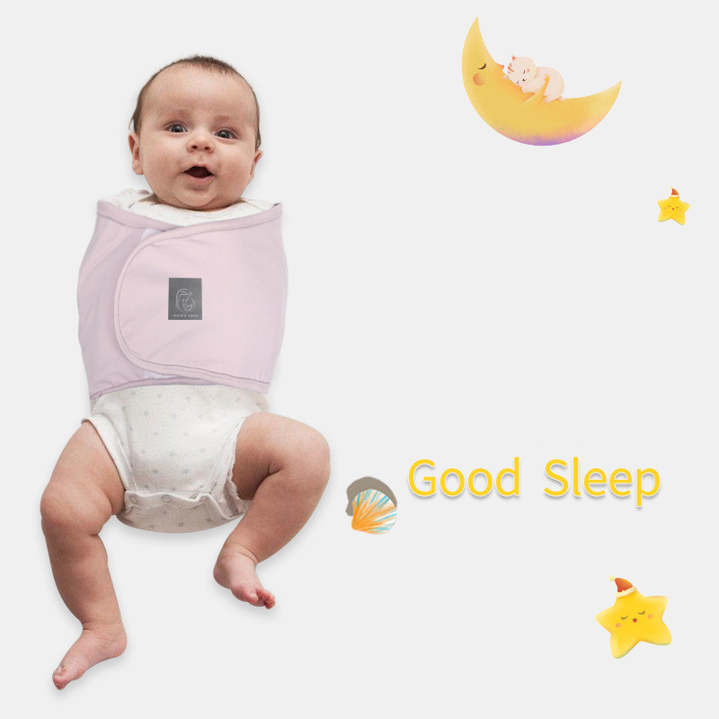 Baby Swaddle Strap Protect Belly Adjustable Arms Newborn Bla view 7