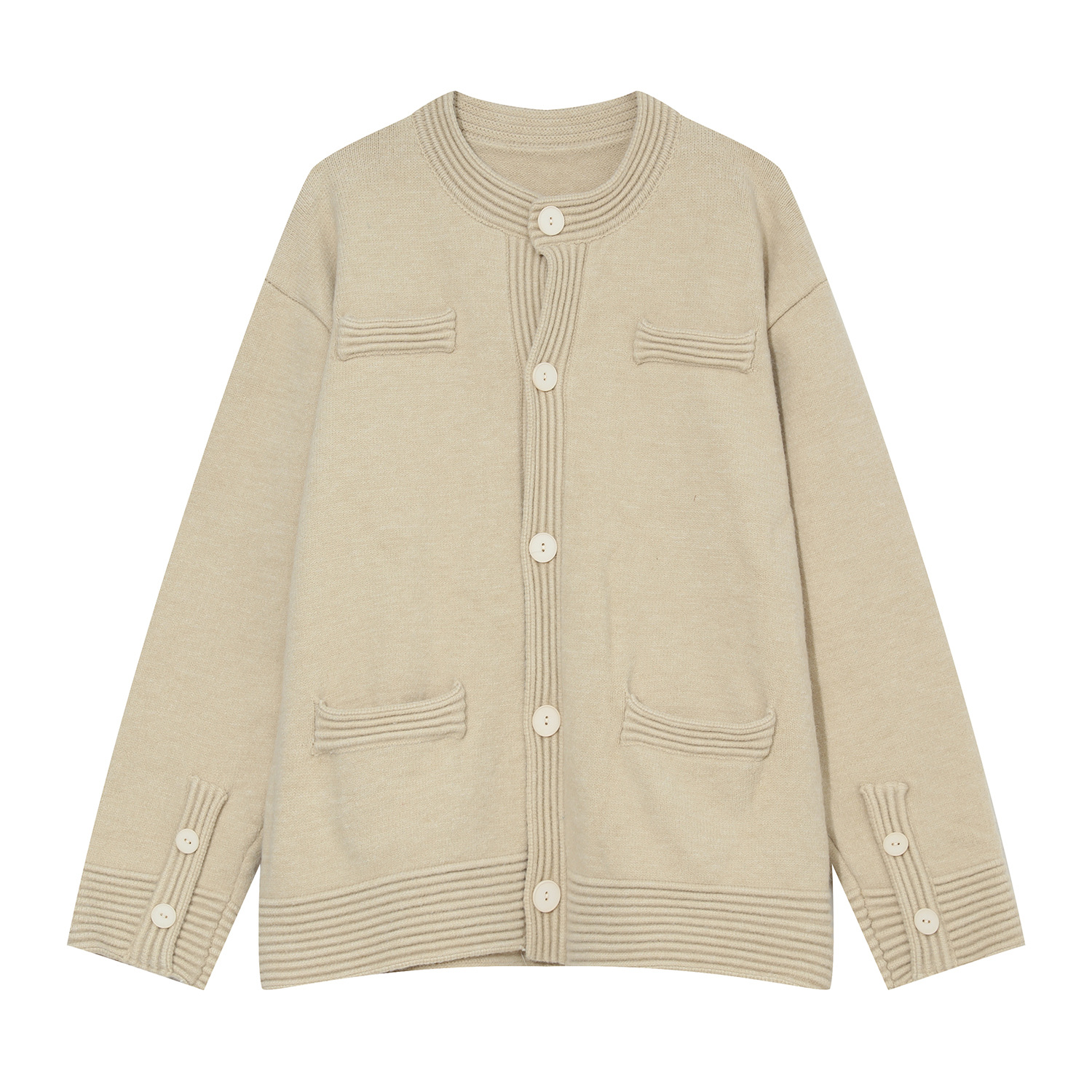 Men's Cardigan Sweater Design Sense Couple